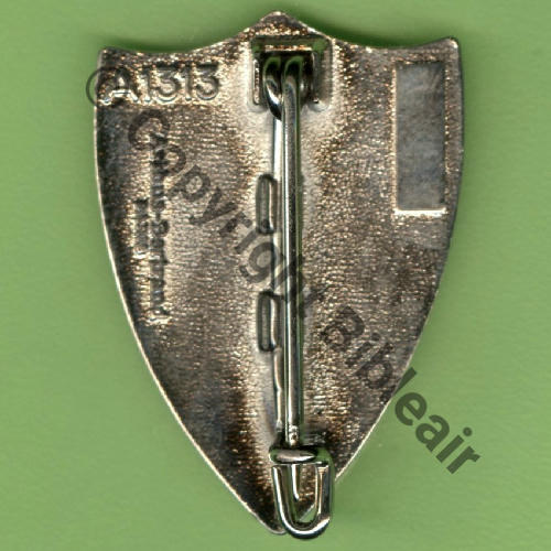 A1313 SECTION AERIENNE TERRITOIRE CREIL  AB.P Griffes et butees Dos lisse irreg scintillant Src.Y.GENTY 34Eur(x14) 